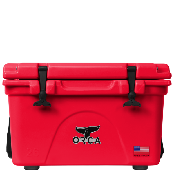 26 Quart Cooler Red